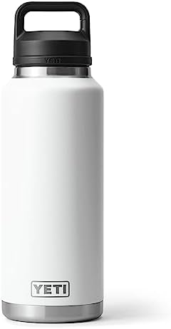 YETI Rambler 46 oz Bottle, Vacuum Insulated, Leakproof, Stainless Steel with Chug Cap