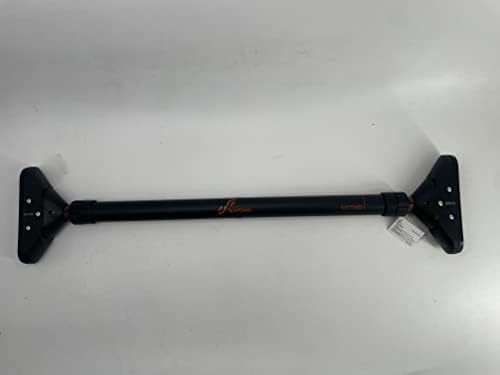 Sportneer Pull Up Bar: Strength Training Chin up Bar without Screws - Adjustable 29.5''-37'' Width Locking Mechanism Pull-up Bar for Doorway - Max Load 440lbs for Home Gym Upper Body Workout, Non-slip