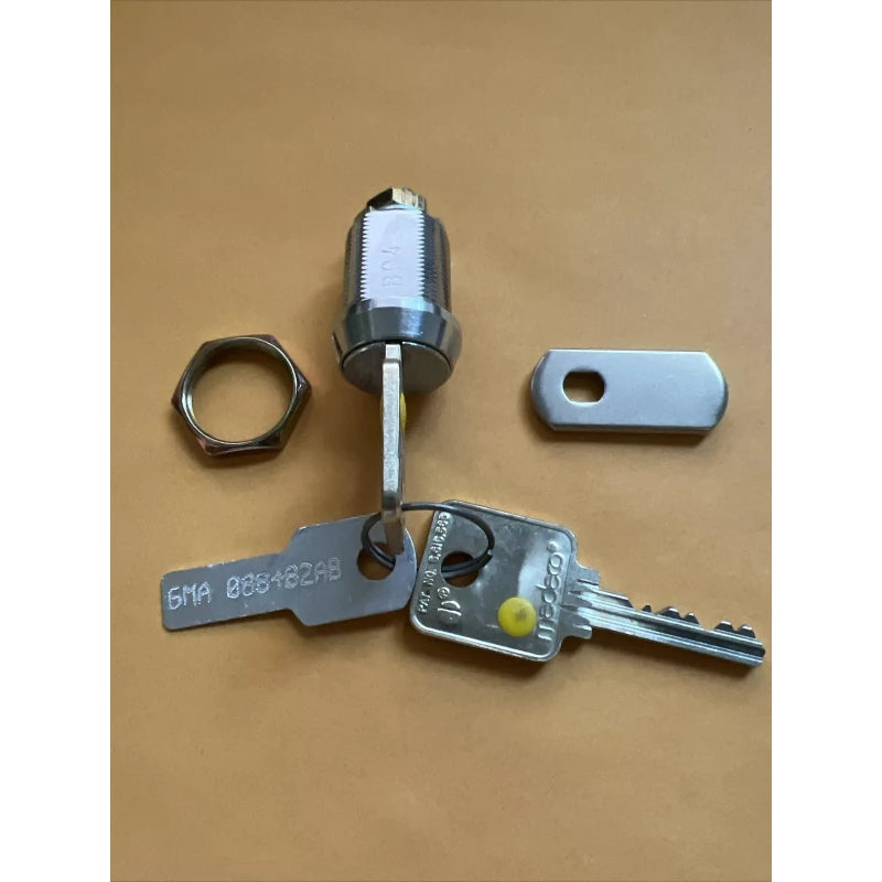 Medeco New Medeco 72S Cam Lock, High Security with 2 Keys Under Yours