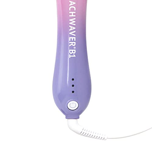 Beachwaver B1 Rotating Curling Iron - Automatic 1.25 Inch Ceramic - Easy-to-Use Spinning Wand for Long-Lasting Waves - Auto-Shut Off and Dual Voltage (BW160)