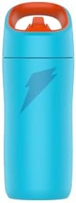 Gatorade Kids' Rookie Metal Water Bottle, 12oz, Stainless Steel Bottle, Double-Wall Insulation, Vacuum Insulated, Thermo Mug