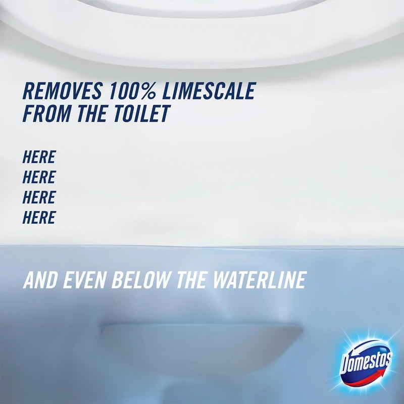 Domestos Zero Limescale Toilet Limescale removedor 750 ml