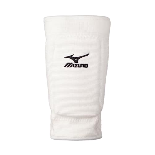 Mizuno T10 Plus Kneepad, ADULT Volleyball Kneepad, Adult - White, One Size, 480121.0000.10.ONE