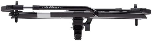 KUAT Sherpa 2.0 Durable Lightweight Aluminum Compact 2 Bike Transporting Hitch Rack with Cable Lock & Foldable Tire Cradles | Capacity - 40 Lbs per Tray