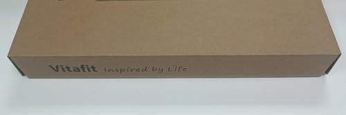 Vitafit Amazing 600lb Smart Bathroom Scale for Body Weight in 0.1lb, High Accuracy Assured by Scale Professional Factory Since 2001, Large Platform with 8mm Non-Slip Tempered Glass, LED, 3*AAA, Black