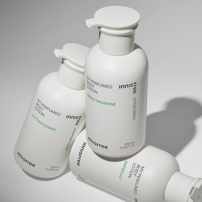 Innisfree My Perfumed Body Lotion 330mL (Choose 1 of 3 types), Green Tangerine / 이니스프리 마이 퍼퓸드 바디 로션 330mL (3종 택1), 그린텐저린