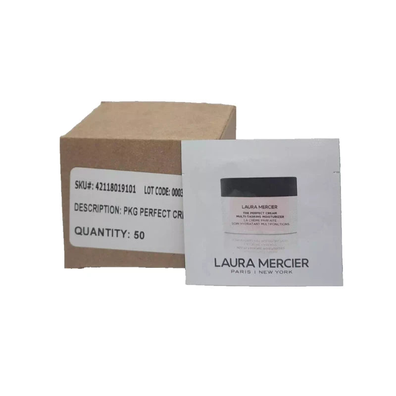 LAURA MERCIER THE PERFECT CREAM MOISTURIZER (50 PACKETTES) 0.03 OZ