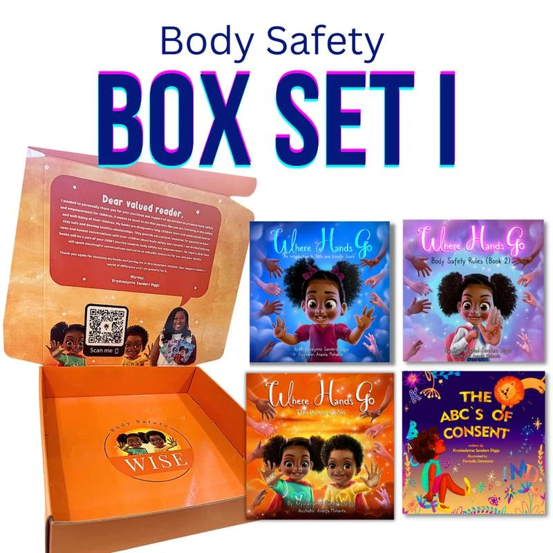 Body Safety Box Set I: Four Book Set - Children's Books About Body Safety - Book Type: Paperback