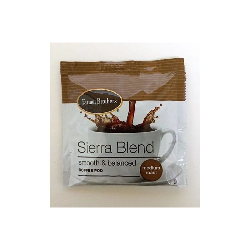 Farmer Brothers 100 Pods Senseo compatible Farmer Bros Sierra Blend Medium Roast Coffee Pods