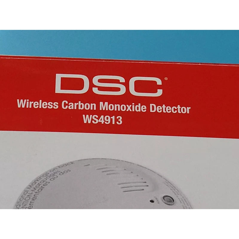 DSC Brand New DSC WS4913 Wireless Carbon Monoxide Detector- READ DESCRIPTION DETAIL