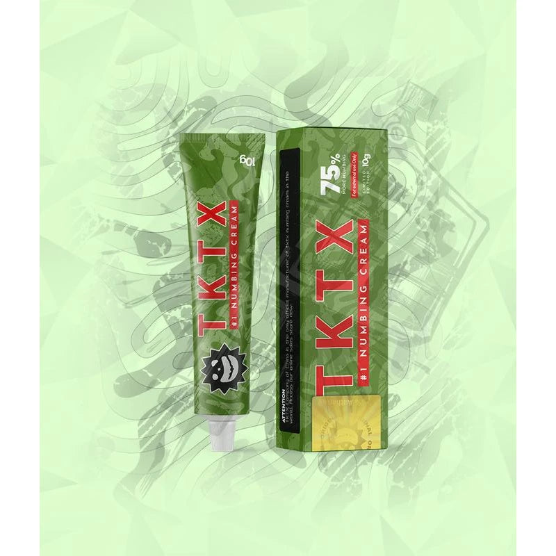 Tattoo Numbing Cream - Green - Numbing Relief - #1 Brand - Specification: Default