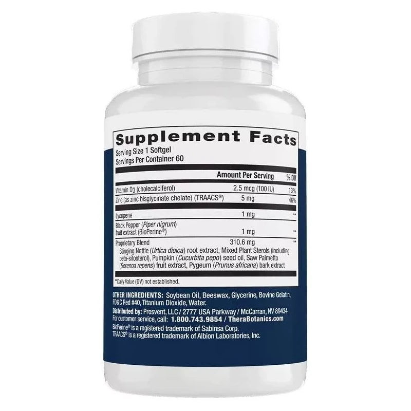 Prosvent Prostate Supplement for Men with Clinically Effective Beta Sitosterol