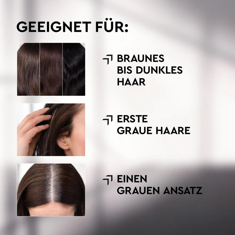 Plantur 39 Anti-grey effect shampoo, 1 x 200 ml, conceals gradually grey hair, for brown to dark hair, long-lasting result without dyeing