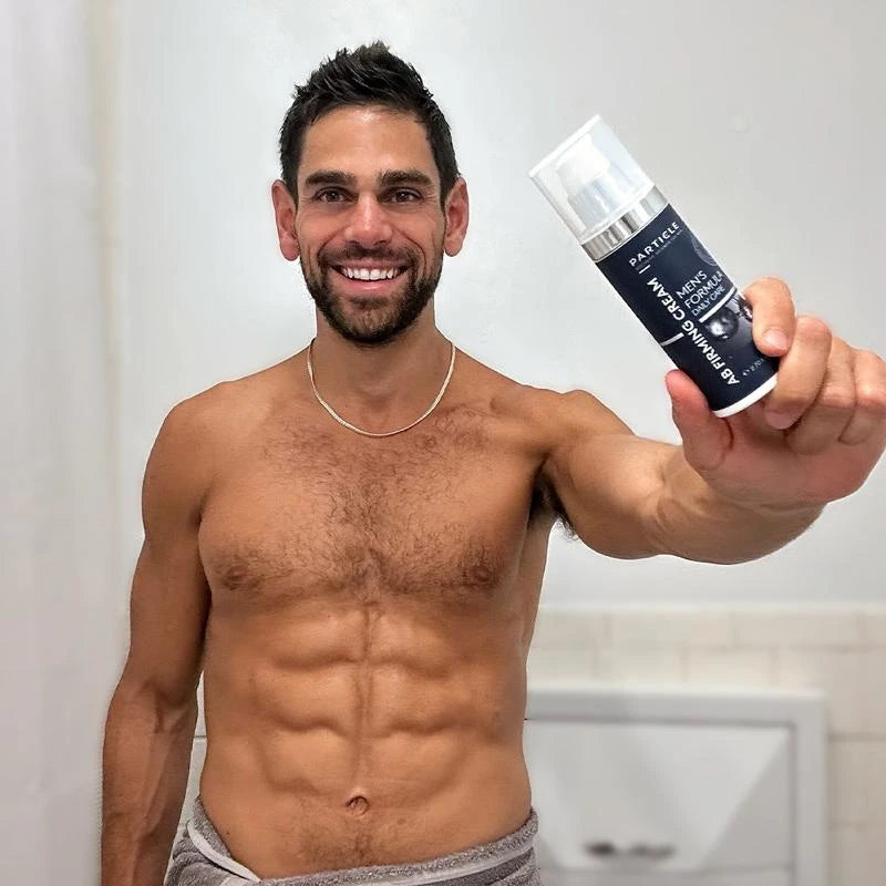 Particle Ab Firming Cream for Men To Tighten and Tone the Midsection - Specification: 1 bottle of the top ab firming cream for men