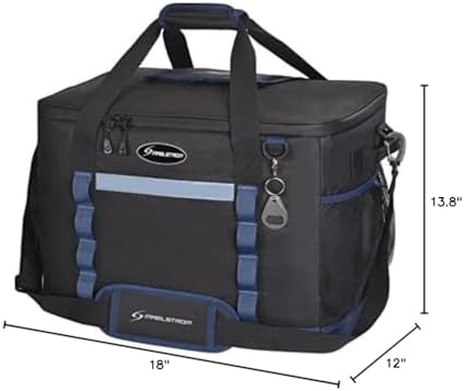 Maelstrom Soft Cooler Bag,Collapsible Soft Sided Cooler,24/30/60/75 Cans Beach Cooler,Ice Chest,Large Leakproof Camping Cooler,Portable Travel Cooler for Grocery Shopping,Camping,Road Trips