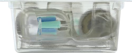 Philips Sonicare Genuine C2 Optimal Plaque Control Toothbrush Heads, 3 Brush Heads, White, HX9023/65
