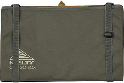 Kelty CAR-GO-Box – Camping, Tailgating, Travel Organization Kit for Trucks, Vans, SUVs, Cars – Color Coded Packing Cubes, Rugged Fabric, 45L
