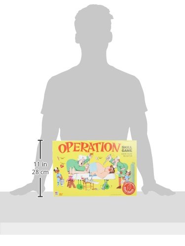 Hasbro Gaming Operation Electronic Board Game, Family Games for Kids Ages 6+, Kids Board Games for 1+ Players, Funny Games for Kids, Easter Gifts for Boys and Girls (Amazon Exclusive)