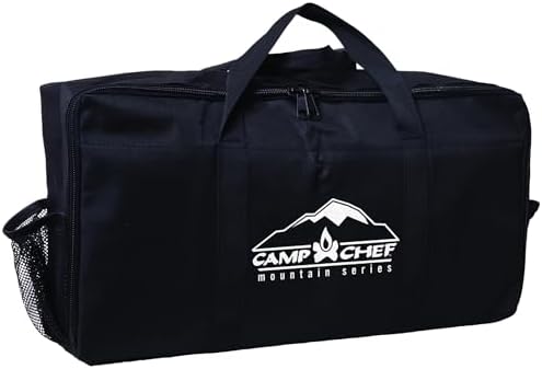 Camp Chef Bag for Compact Cooking System - for Mountain Series Stoves - Easily Store Propane Bottles & Compact Cooking Systems - Carefully Transport Your Camp Stove - Durable, Secure Carry Bag