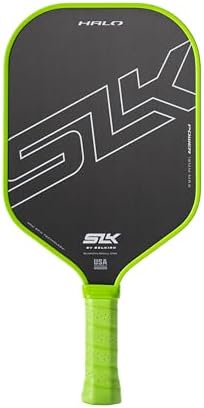 Selkirk Sport SLK Halo Raw Carbon Fiber Pickleball Paddle | Designed in The USA | Choose from The T700 Raw Carbon Fiber Power, The 18k Ultraweave Control, or The Kevlar Linkweave Thermoformed Pro