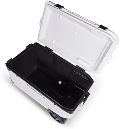 Igloo Marine Ultra 90 QT Cooler, Insulated Cooler Chest with Soft Ride Wheels, Leak-Proof Outdoor Hard Cooler, 5-Day Ice Retention, 137 Can Capacity