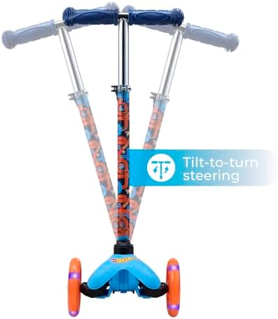 Scooter for Kids Ages 3-5 - Extra Wide Deck & Light Up Wheels, Self Balancing Kids Toys for Boys & Girls, Choose Your Favorite Character