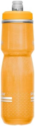 CamelBak Podium Chill Insulated Bike Water Bottle - Easy Squeeze Bottle - Fits Most Bike Cages - 24oz, Orange
