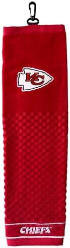 Team Golf NFL Embroidered Golf Towel, Checkered Scrubber Design, Embroidered Logo