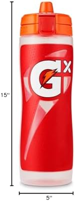 Gatorade Kitchen Gx Bottle , Plastic, Red, 30oz