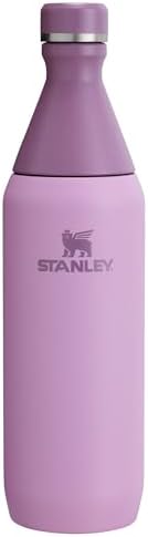 STANLEY All Day Slim Bottle 20-34 OZ | Twist off Lid with Leakproof Seal | Slim Design for Travel & Gym | Insulated Stainless Steel | BPA-Free