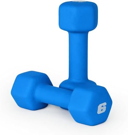 CAP Barbell Neoprene Dumbbell Weights Pairs & Sets | Multiple Colors