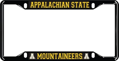 Elite Fan Shop NCAA License Plate Frame Black