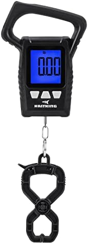 KastKing Fish Scale, WideView Floating Waterproof Digital Scale, 2.5” Large LCD Display, 110lb Capacity, Multi-Mode Pound/Ounces & Kilograms, Stores up to 9 Weights, Fishing Gifts for Men