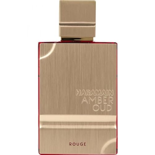 Al Haramain Amber Oud - Rouge for Unisex - Arabian Perfume for Women and Men - Long Lasting Floral Fragrance with Notes of Saffron, Jasmine & Musk - Arabic Eau De Parfum Spray - 4 oz EDP Spray