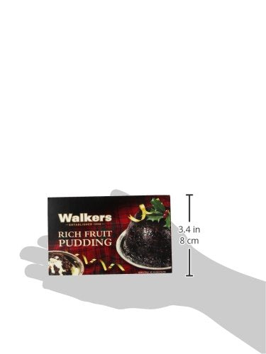 Walker’s Rich Fruit Pudding - 14.1 Oz Plum Pudding for Christmas - Luxury Holiday Treat and Dessert from Scotland