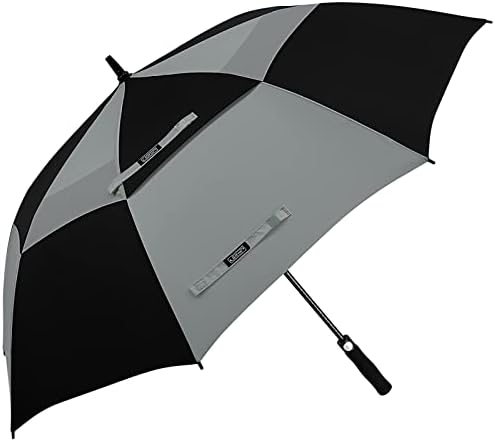 G4Free 47/54/62/68 Inch Automatic Open Golf Umbrella Oversize Extra Large Double Canopy Vented Windproof Waterproof Stick Umbrellas