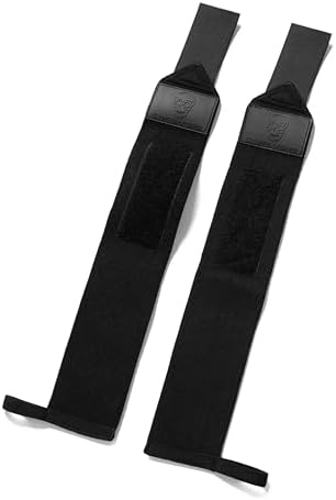 Gymreapers Weightlifting Wrist Wraps (IPF Approved) 18" Professional Quality Wrist Support with Heavy Duty Thumb Loop - Best Wrap for Powerlifting Competition, Strength Training, Bodybuilding