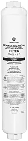 GE Reverse Osmosis Under Sink Remineralization & Replacement Filter | Fits GE GXRV40TBN, GXRQ18NBN, GNRQ18NBN Filtration Systems