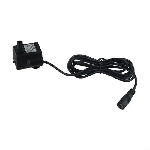 Oniissy Solar Water Pump for Aquarium Pond Fountain Low Consumption Amphibious Design Stainless Steel Shaft Low Noise Efficient Hot Water Circulation Reliable Compact Size(DC5.5V~12V)