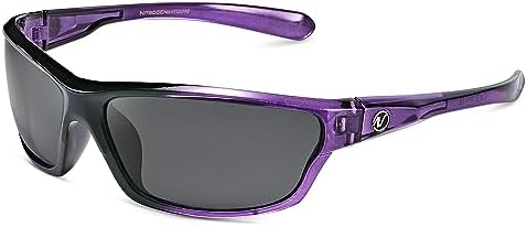 Nitrogen Polarized Wrap Around Sport Sunglasses for Men Women UV400 Protection Sun Glasses