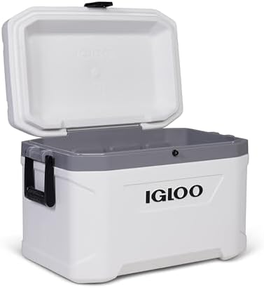 Igloo 54 Qt Marine Ultra Cooler, White