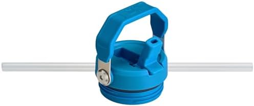 Stanley IceFlow Flip Straw 2.0 Water Bottle 50 OZ | Built-In Straw with Larger Opening | Lightweight & Leak-Resistant | Insulated Stainless Steel | BPA-Free | Azure