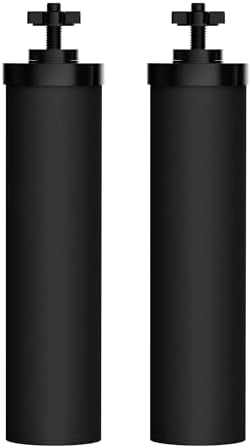 Waterdrop NSF/ANSI 42&372 Certified Water Filter, Replacement for Berkey® BB9-2® Black Filters, ProOne® or Alexapure® Gravity Water Filter System and Waterdrop King Tank Series, (Pack of 2)