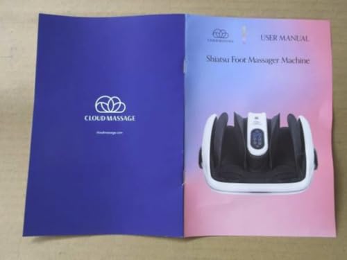 Cloud Massage Shiatsu Foot Massager with Heat, Deep Kneading Therapy for Pain Relief, Circulation, Post-Activity Relaxation – Valentine Gift for Plantar Fasciitis, Neuropathy, and Arthritis Relief