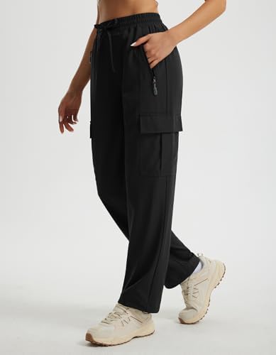 Libin Women's Hiking Pants Lightweight Quick Dry Cargo Pants Petite/Regular/Tall Casual Work Travel Safari Clothes