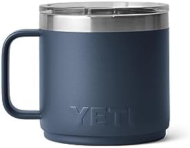 YETI Rambler 14 oz Stackable Mug, Vacuum Insulated, Stainless Steel with MagSlider Lid