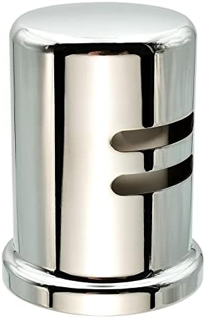 Dishwasher Air Gap Kits with Dishwasher Air Gap Cover and Matching Escutcheon, Replacement air gap dishwasher,Solid Brass Air Gap Cap, Polished Chrome Finish