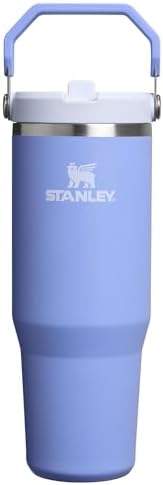 Stanley IceFlow 2.0 Flip Straw Tumbler with Handle 30 oz | Twist On Lid and Flip Up Straw | Leak Resistant Water Bottle | Insulated Stainless Steel | BPA-Free | Hydrangea