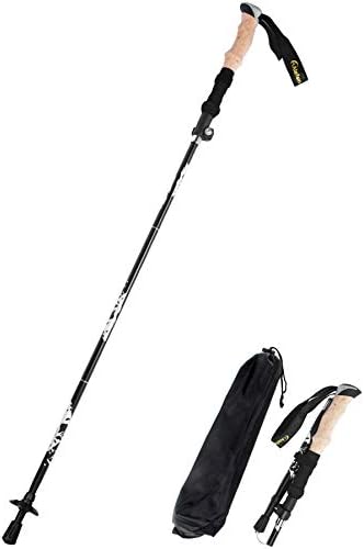 Aluminum Collapsible Ultralight Travel Trekking Hiking Pole for Men and Women