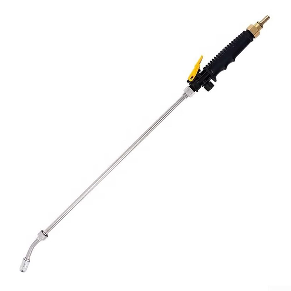 Oniissy Sprayer Wand, Sprayer, Adjustable Stainless Steel Replacement Garden Sprayer Wand with Shut Off Valve
